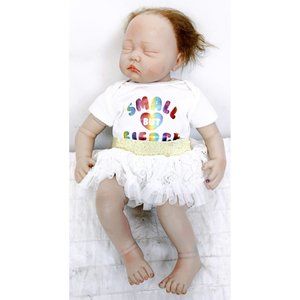 NPK Collection Reborn Realistic Baby 20" Doll Weighted Caucasian Closed Eyes